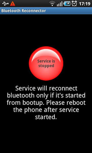 Bluetooth Reconnector screenshot 1