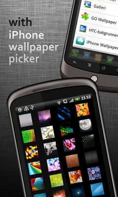 iPhone Go Launcher EX Theme screenshot 3