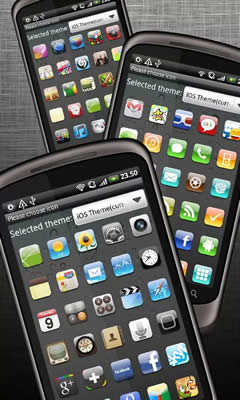 iPhone Go Launcher EX Theme screenshot 4
