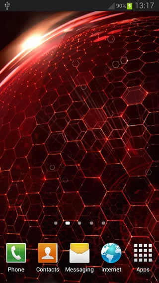 Droid DNA Live Wallpaper 1 تصوير الشاشة