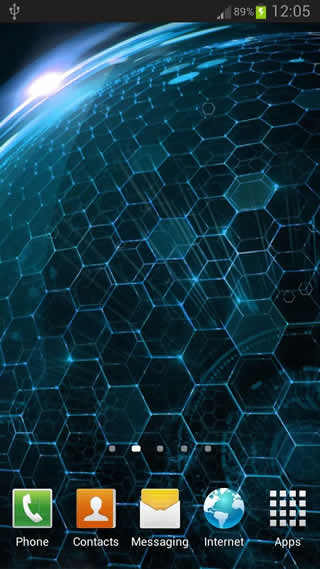 Droid DNA Live Wallpaper 2 تصوير الشاشة
