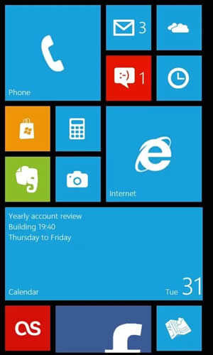 Fake Windows Phone 8 screenshot 1