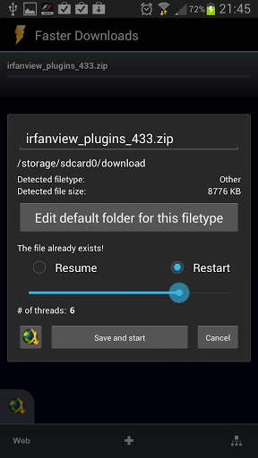 FasterDownloads screenshot 3