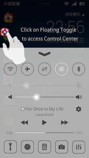iPhone iOS 7 Control Center screenshot 2