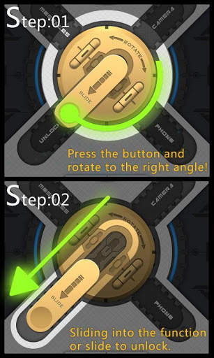Rotate Gear GO Locker Theme screenshot 3