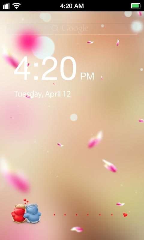 Sweet Lock Screen स्क्रीनशॉट 1
