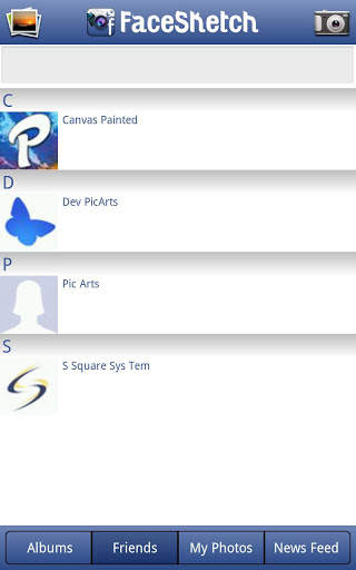 PicArts FaceSketch to Facebook screenshot 3
