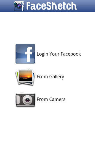 PicArts FaceSketch to Facebook screenshot 1