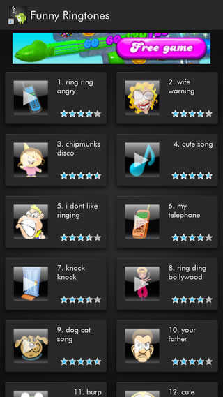Funny Ringtones screenshot 2