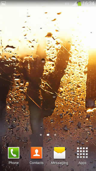 Rain On Glass Live Wallpaper screenshot 3