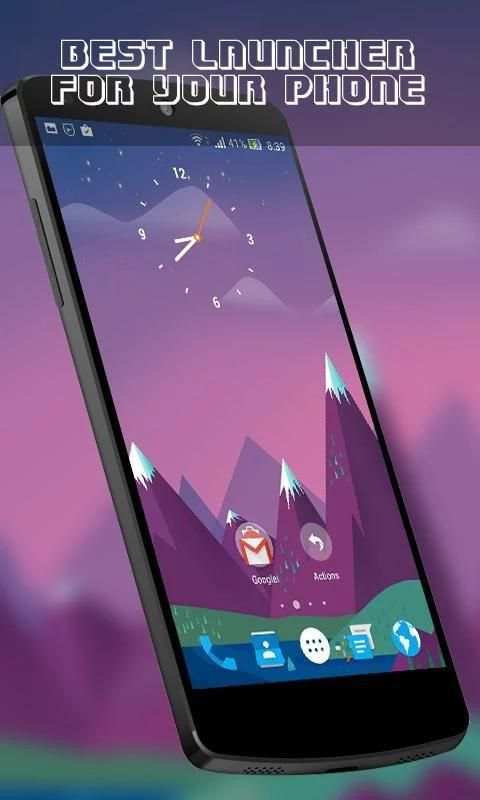 Antarmuka Lollipop 5 Minfivezz screenshot 1