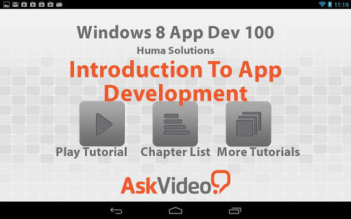 Windows 8 App Dev 100 screenshot 1