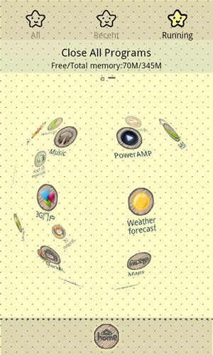 rainy Theme GO Launcher EX screenshot 4
