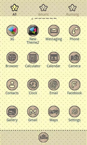 rainy Theme GO Launcher EX screenshot 2