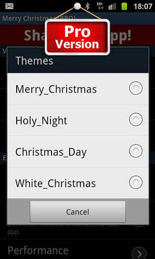 Merry Christmas Live Wallpaper 4 تصوير الشاشة