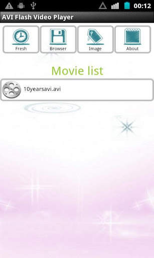 AVI Flash Video Player screenshot 1