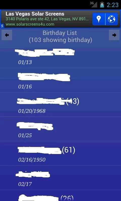 Friend Tracker (Facebook) screenshot 1