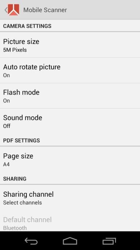 Mobile Scanner (CAM/DOC/PDF) स्क्रीनशॉट 2