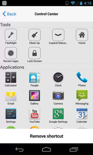 IOS7 Control Center screenshot 3