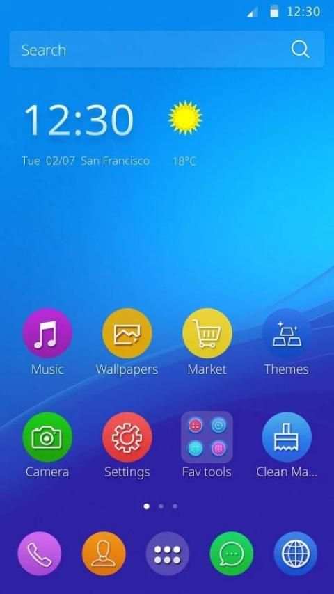 Tema untuk Sony M5 screenshot 4