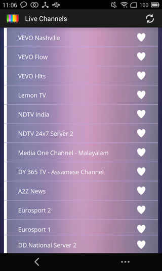 Live Channels screenshot 3