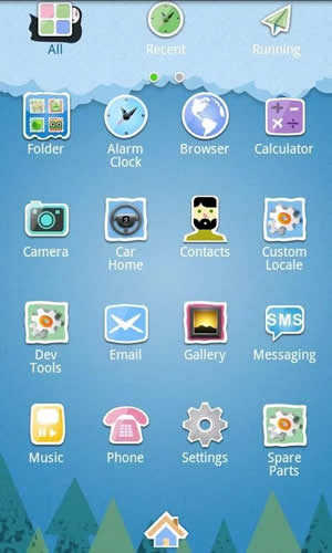 Cartoon Theme GO Launcher EX screenshot 3