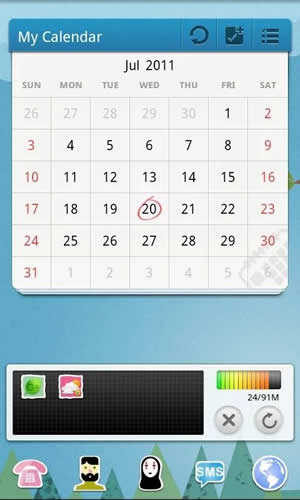 Cartoon Theme GO Launcher EX screenshot 4