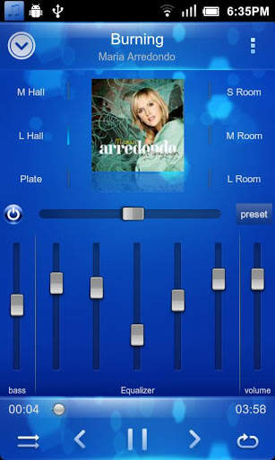 EQ Music Player screenshot 1