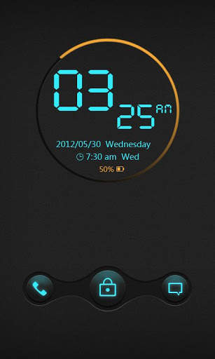 Cyrix GO Locker Theme 2 تصوير الشاشة