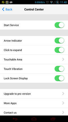 Control Center - iOS 7 Style screenshot 2