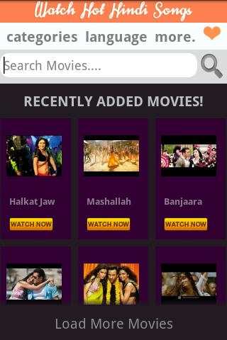 Hindi Songs Videos HQ screenshot 1