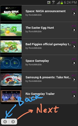 Angry Birds Videos स्क्रीनशॉट 3