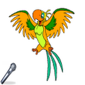 Talking Gold Parrot icon