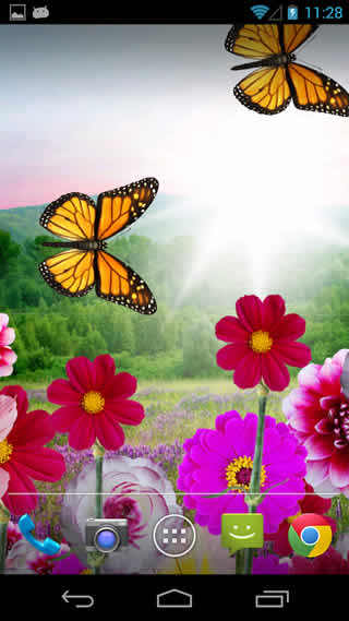 Flowers HD LWP screenshot 1