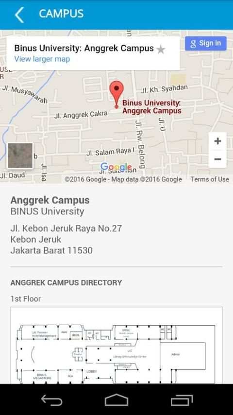 BINUS University Mobile скриншот 3