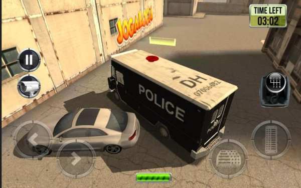Police Car Van & Bus Parking screenshot 6