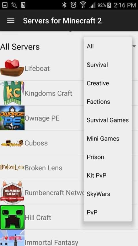 Servers for Minecraft screenshot 6