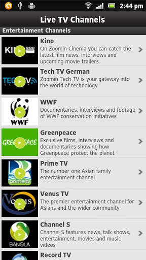 Live TV HD screenshot 5