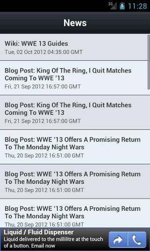 WWE 13 App स्क्रीनशॉट 2