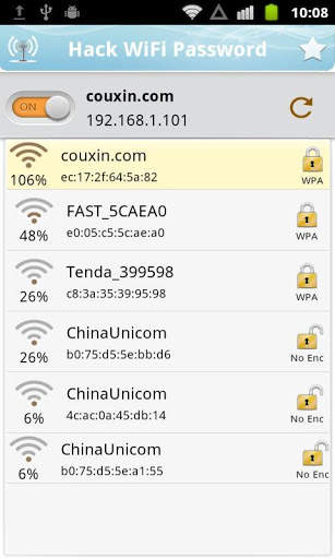 Hack WiFi Password screenshot 1