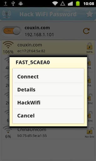 Hack WiFi Password screenshot 2