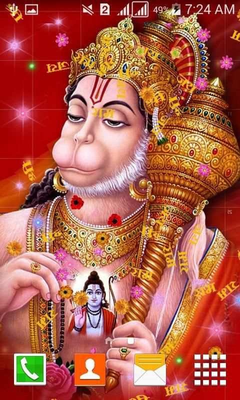 3D HD Hanuman Live Wallpaper screenshot 1