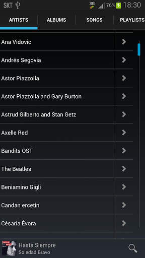 iTunes Music Player screenshot 1