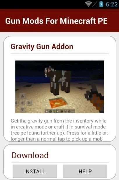 Gun Mods For Minecraft PE скриншот 4