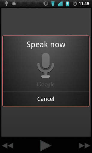 Voice Action Music Player screenshot 3