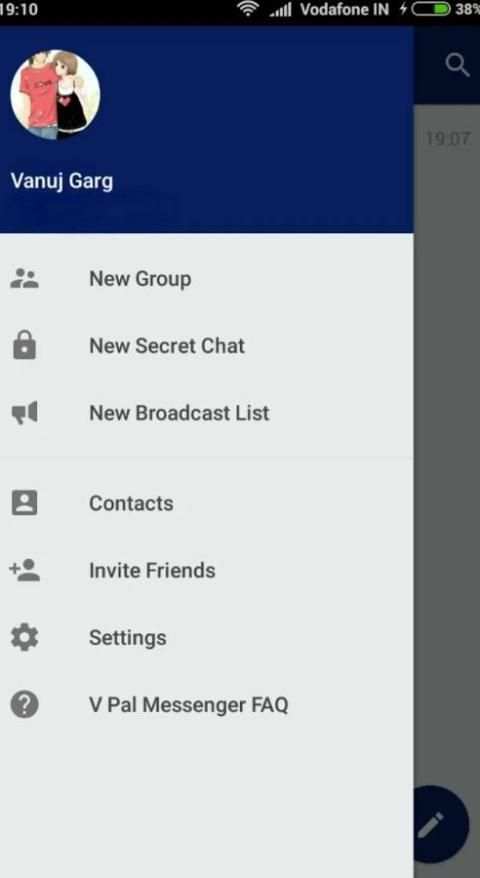 V Pal Messenger screenshot 7
