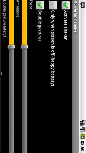 PowerAMP Shaker DEMO screenshot 2