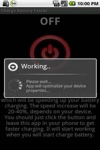 CHARGE BATTERY FASTER screenshot 2