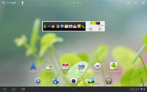 GO Launcher HD for Pad screenshot 1