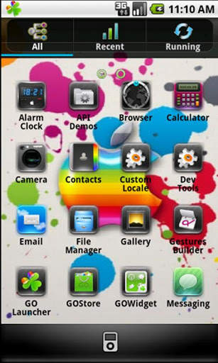 Apple Splash! For GoLauncherEX screenshot 2